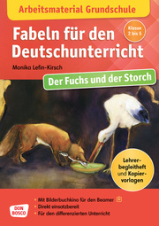 Fabeln für den Deutschunterricht: Der Fuchs und der Storch