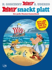 Asterix snackt platt - Cover
