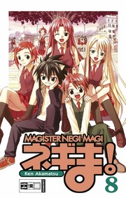 Negima! Magister Negi Magi 8 - Cover