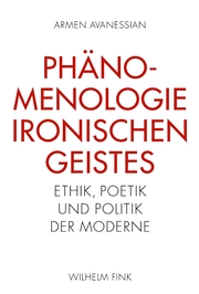 Phänomenologie ironischen Geistes - Cover