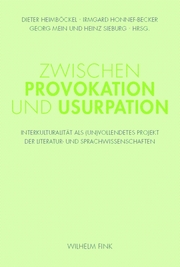 Zwischen Provokation und Usurpation - Cover