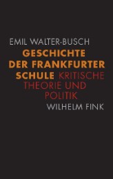 Geschichte der Frankfurter Schule - Cover