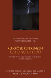 Religiöse Referenzen ästhetischer Form - Cover