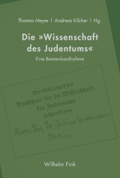 Die 'Wissenschaft des Judentums'
