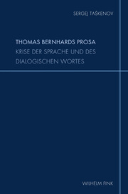 Thomas Bernhards Prosa. - Cover