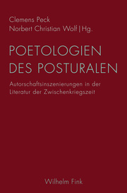 Poetologien des Posturalen - Cover