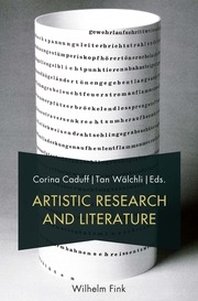 Artistic Research and Literature