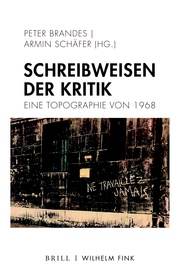 Schreibweisen der Kritik - Cover