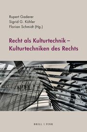 Kulturtechniken des Rechts – Recht als Kulturtechnik - Cover
