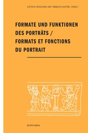 Formate und Funktionen des Porträts/Formats et fonctions du portrait - Cover