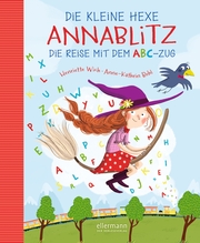 Die kleine Hexe Annablitz - Die Reise mit dem ABC-Zug - Cover