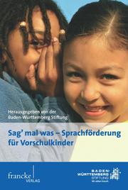 'Sag' mal was' - Sprachförderung für Vorschulkinder - Cover