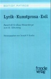 Lyrik, Kunstprosa, Exil