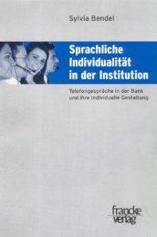 Sprachliche Individualität in der Institution - Cover