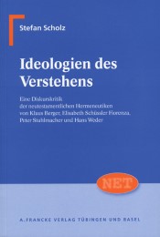 Ideologien des Verstehens - Cover
