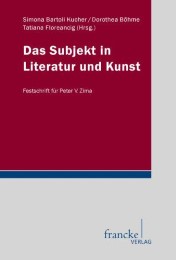 Das Subjekt in Literatur und Kunst - Cover