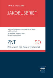 ZNT - Zeitschrift für Neues Testament 25. Jahrgang, Heft 50 (2022) - Cover