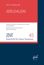 ZNT - Zeitschrift für Neues Testament 23,45 (2020)