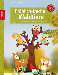 Fröhlich-freche Waldtiere - Cover