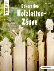 Dekorative Holzlatten-Zäune