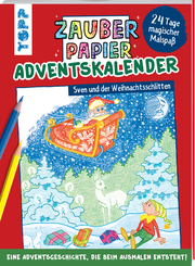 Zauberpapier Adventskalender - Sven und der Weihnachtsschlitten - Cover