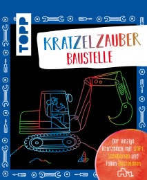 Kratzelzauber Baustelle - Cover