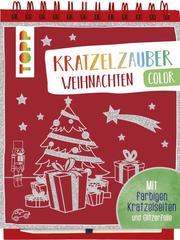 Kratzelzauber Color Weihnachten - Cover