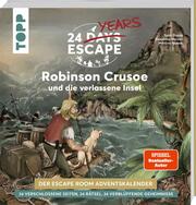24 DAYS ESCAPE - Der Escape Room Adventskalender: Daniel Defoes Robinson Crusoe und die verlassene Insel - Cover