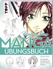 Manga Step by Step Übungsbuch - Cover