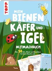 Mein Bienen, Käfer und Igel-Mitmachbuch - Cover