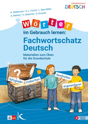 Wörter im Gebrauch lernen: Fachwortschatz Deutsch - Cover