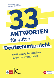 33 Antworten für guten Deutschunterricht - Cover
