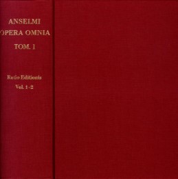 Anselm von Canterbury: Opera omnia