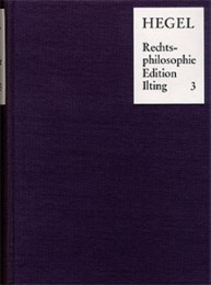 Vorlesungen über Rechtsphilosophie 1818-1831 / Band 3
