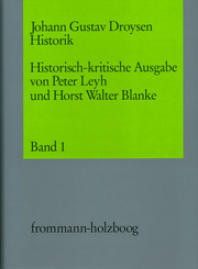 Johann Gustav Droysen: Historik / Band 1