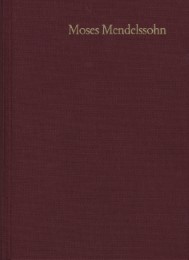 Moses Mendelssohn: Gesammelte Schriften.Jubiläumsausgabe / Band 6,1: Kleinere Schriften I
