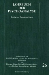 Jahrbuch der Psychoanalyse 26 - Cover