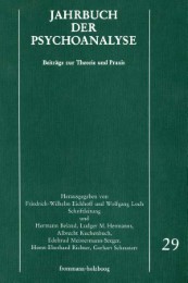 Jahrbuch der Psychoanalyse 29 - Cover