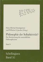 Philosophie der Subjektivität? - Cover