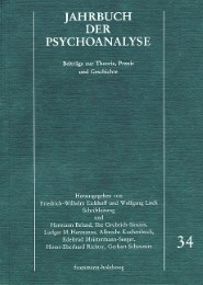 Jahrbuch der Psychoanalyse / Band 34 - Cover