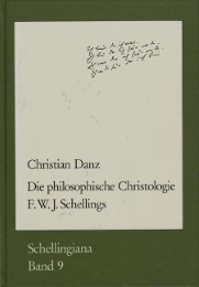 Die philosophische Christologie F. W. J. Schellings - Cover