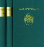 Carl Hauptmann: Sämtliche Werke / XVI, 1-2: Briefe II - Cover