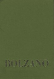 Bernard Bolzano Gesamtausgabe / Reihe IV: Dokumente.Band 2: Gregor Zeithammer: Bolzano-Biographie