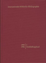Internationale Hölderlin-Bibliographie 1995-1996