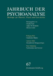 Jahrbuch der Psychoanalyse / Band 67 - Cover