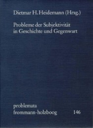 Probleme der Subjektivität in Geschichte und Gegenwart - Cover