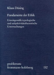 Fundamente der Ethik - Cover