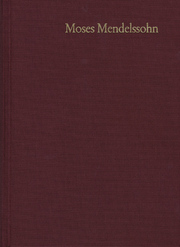 Moses Mendelssohn: Gesammelte Schriften. Jubiläumsausgabe / Band 24: Moses Mendelssohn. Porträts und Bilddokumente