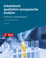 Arbeitsbuch qualitative anorganische Analyse - Cover