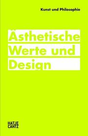Ästhetische Werte und Design - Cover